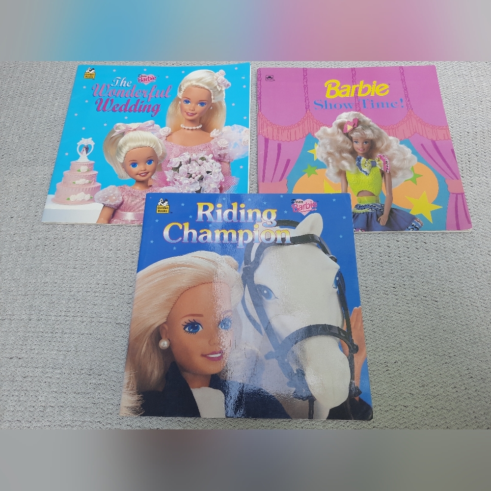 90s Barbie Books